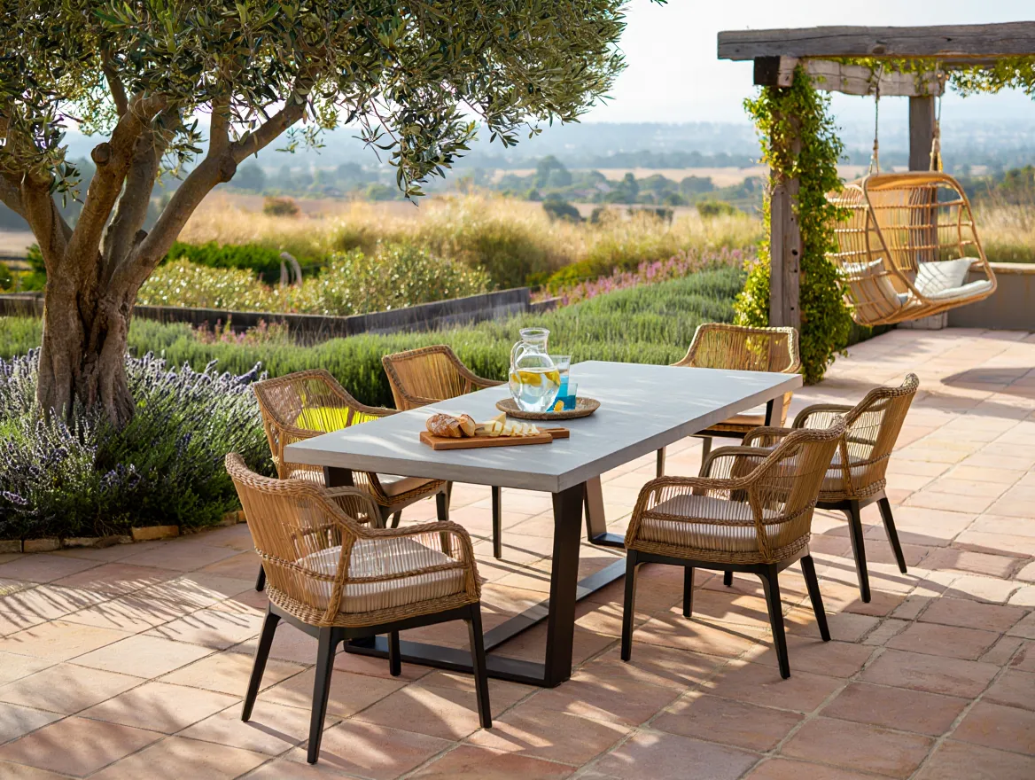 Outdoor living space design and planning